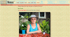 Desktop Screenshot of desertwoman.net